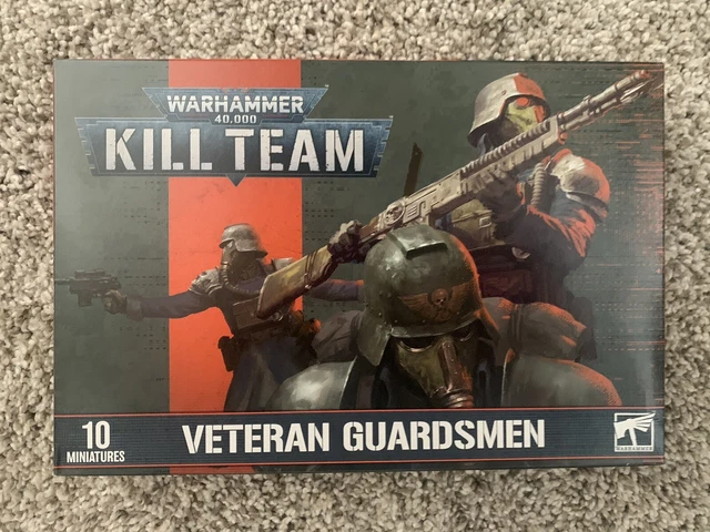 GAMES WORKSHOP WARHAMMER 40K Death Korps Veteran Guardsmen Kill Team ...