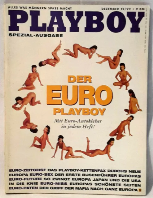 Playboy NR.12 Dezember 1992 Svetlana Asanin Isabel Snyder Paula Barbier