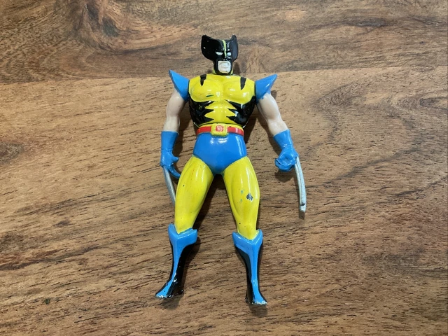 2.5” Wolverine Marvel X-MEN Heavy Metal Heroes Figure Die Cast Toy Biz 1994
