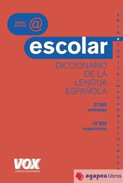 Diccionario Escolar de Lengua Española 4 ed. NUEVO. ENVÍO URGENTE (Librería Agap