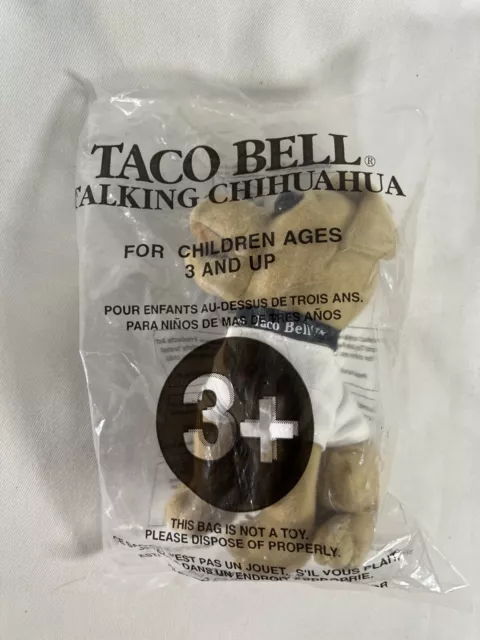 Taco Bell 6” Talking Chihuahua “How Cool Is This” Dog - New In Packaging