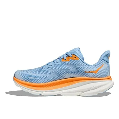 Hoka Chaussures Running - Clifton 9 Airy Bleu / Ice Water (Femme) 2