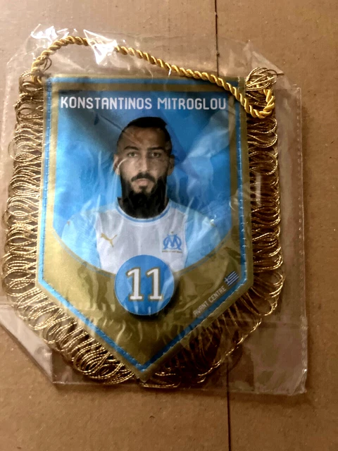 OM Olympique de Marseille palmarès fanion vintage football pennant