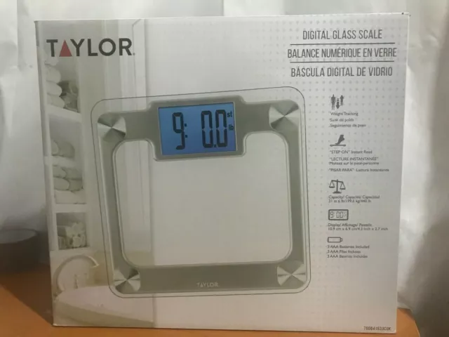 Taylor Digital Glass Scale