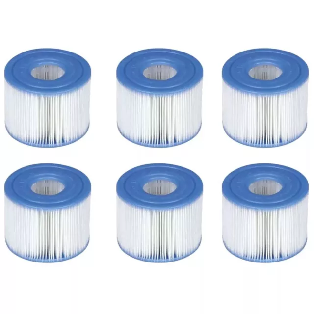 Genuine Intex Pure Spa Filter S1 Replacement Filter Cartridges 6 Pack 29001/11 2