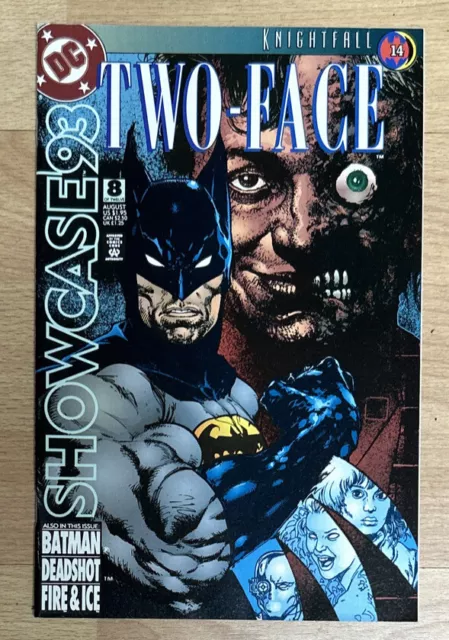 Showcase 93 #8 Knightfall Batman Two-Face, Deadshot, Deathstroke, Guy Gardner VF
