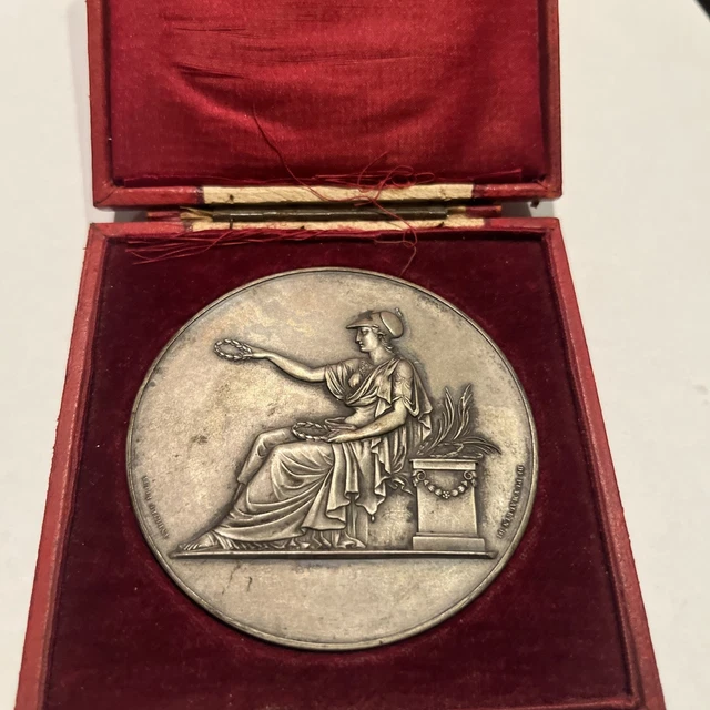 Lot De 4 Médailles FC Barcelone - Argent, Bronze Et Métal - XXe Siècle