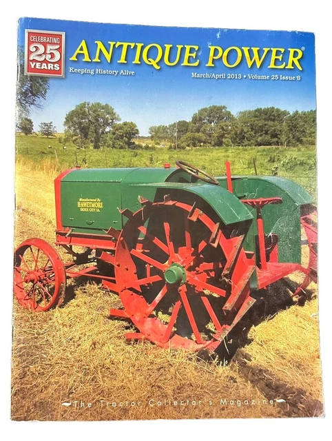 ANTIQUE POWER TRACTOR Collector's Magazine Celebrating 25 Years March ...