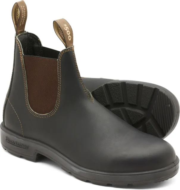 Blundstone Stiefel Boot #500 Leather (500 Series) Stout Brown