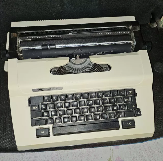 Vintage Electric Typewriter ErikaRobotron S2020 East German -Check Description