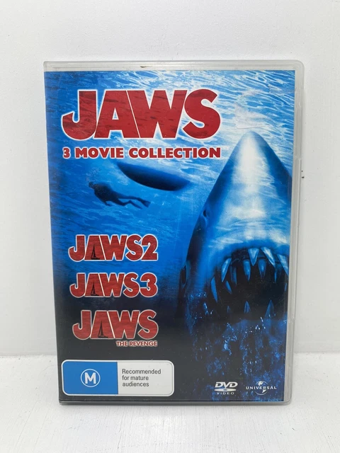 JAWS TRILOGY Movies 2, JAWS THE REVENGE (DVD Region 4) Free