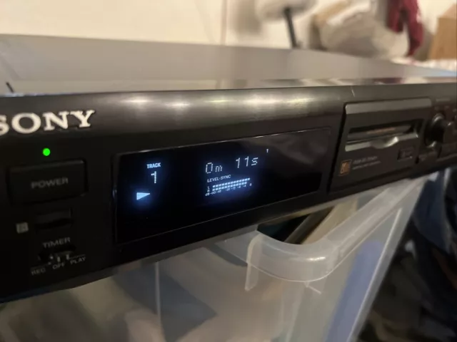 Sony Minidisc Minidisk Recorder MDS-JE510 im guten Zustand + ein paar MD´s