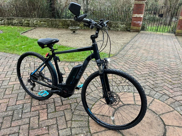 CUBE CROSS PRO Hybrid E Bike Large 700.00 PicClick UK