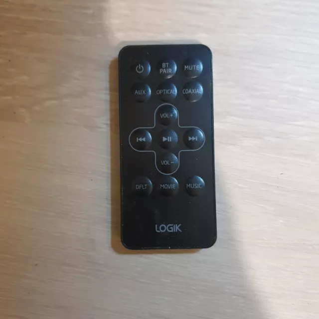 NEW L32SBIN16 105000784 Remote Control For Logik Soundbar