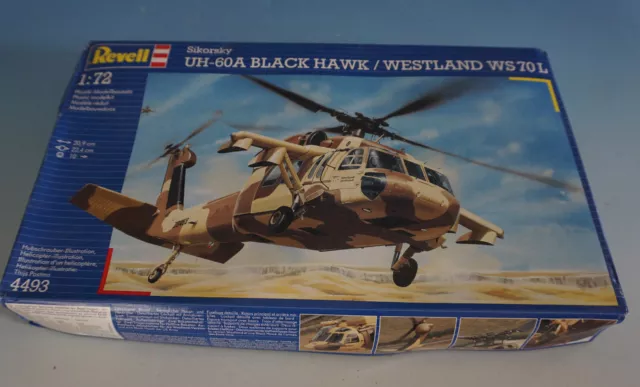 Modellbausatz Revell Sikorsky UH60A Black Hawk Westland WS 70L / 1:72  (F23-699)