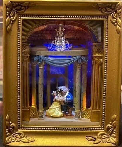 Disney Parks Belle Dances With Beast Gallery Of Light By Olszewski