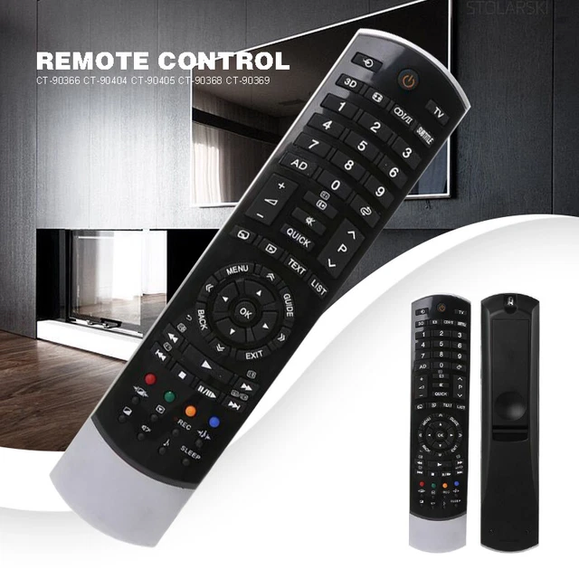 TV Remote Control for Toshiba CT-90366 CT-90404 CT-90405 CT-90368 CT-90369 +m