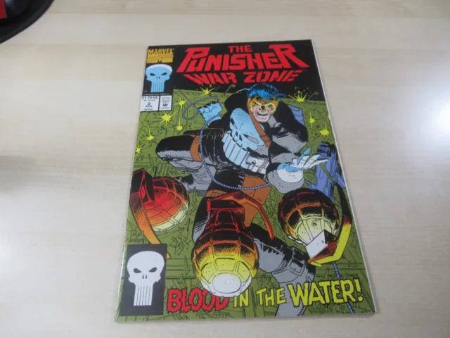 Punisher War Zone #2 Marvel Modern Age High Grade Blood In The Water