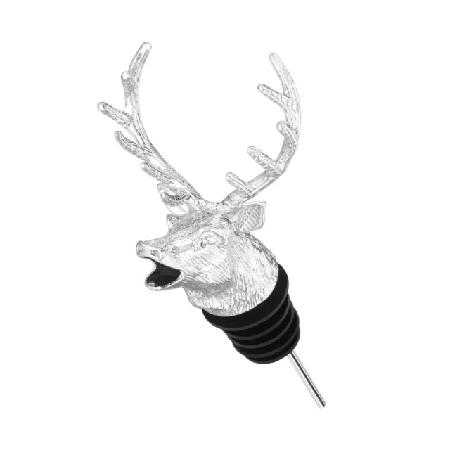 Deer Stag Head Wine Pourer Bottle Stopper Wine Stopper Pourer Wine Stoppers