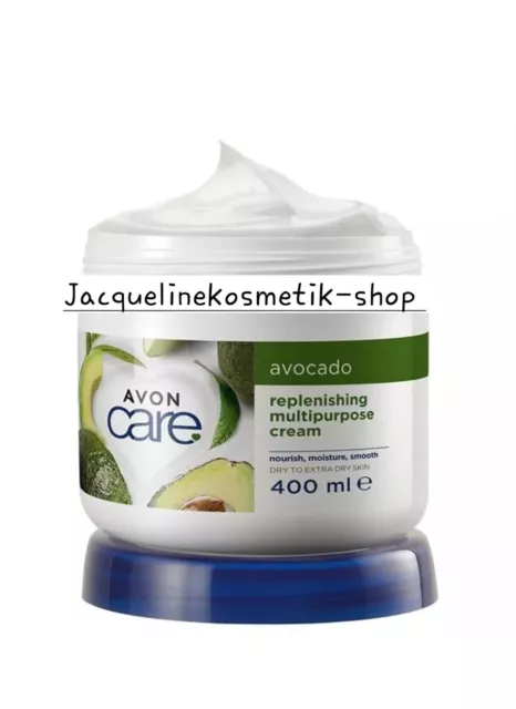 Avon Care Feuchtigkeitsspendende Mehrzweckcreme Avocado für Gesicht,Körper&Hände