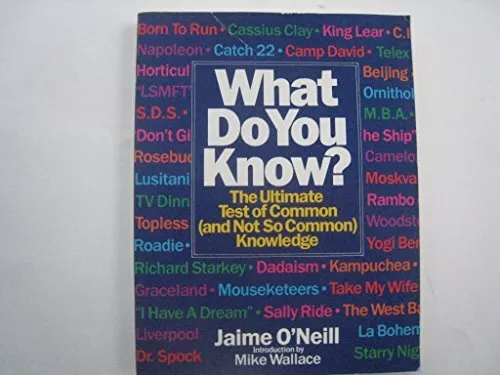What Do You Know? : The Ultimate Test Of Common (and Not So Common) Knowledg...