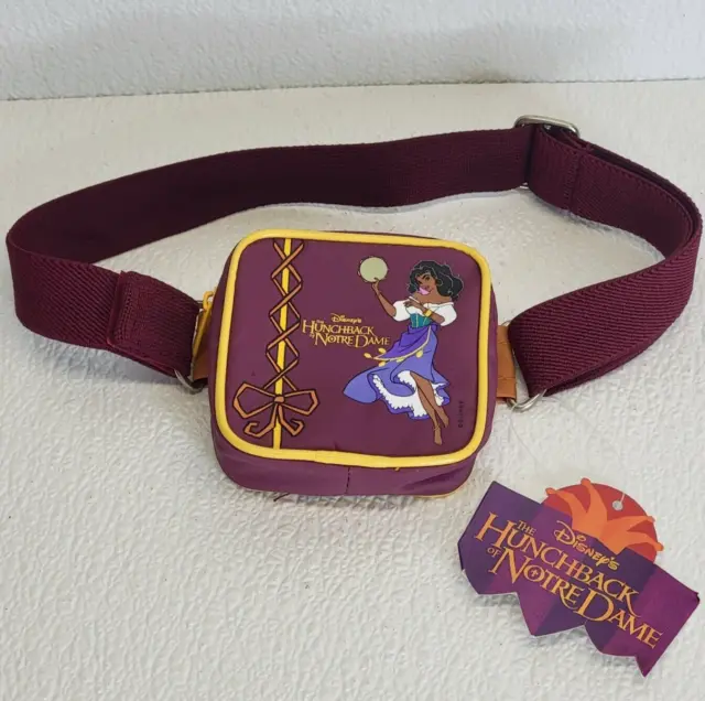 Vintage Disney Hunchback Of Notre Dame Gypsy Waist Bag Fanny Pack Change Purse