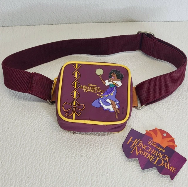 Vintage Disney Hunchback Of Notre Dame Gypsy Waist Bag Fanny Pack Change Purse