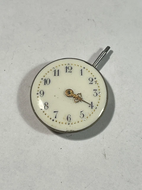 Mouvement De Montre à Gousset – à Réviser Ou Pour Pièces – Modèle 10-19/6 – Occasion