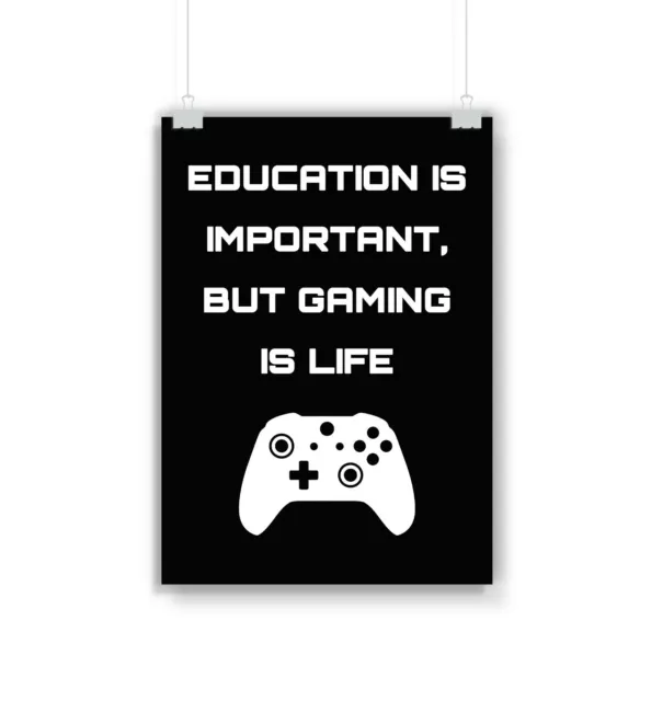 Xbox One, Print, Gamer, Gaming Gifts, Art, Gift, Wall art, Decor, Poster