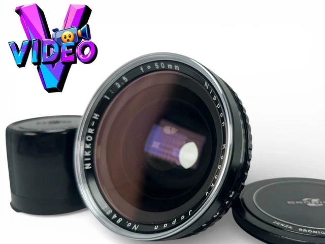 Objectif Nikon Nikkor-O 50mm F2.8 – Grand Angle Pour Bronica S2/EC | Objectif Photo Argentique