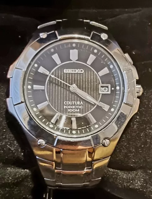 Seiko coutura sales kinetic 100m