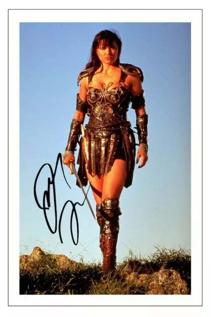Lucy Lawless - Xena Autograph Signed Photo Poster Print
