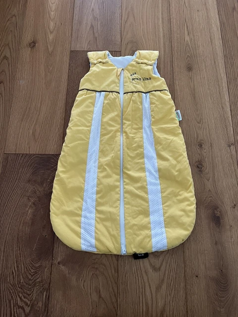 Odenwälder Baby Schlafsack Thinsulate Prima Klima Babynest 70cm gelb