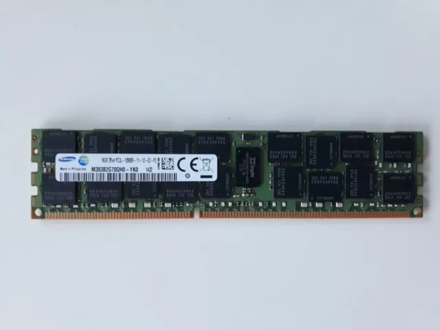 Samsung 16GB 2Rx4 PC3L-12800R DDR3 ECC SERVER RAM