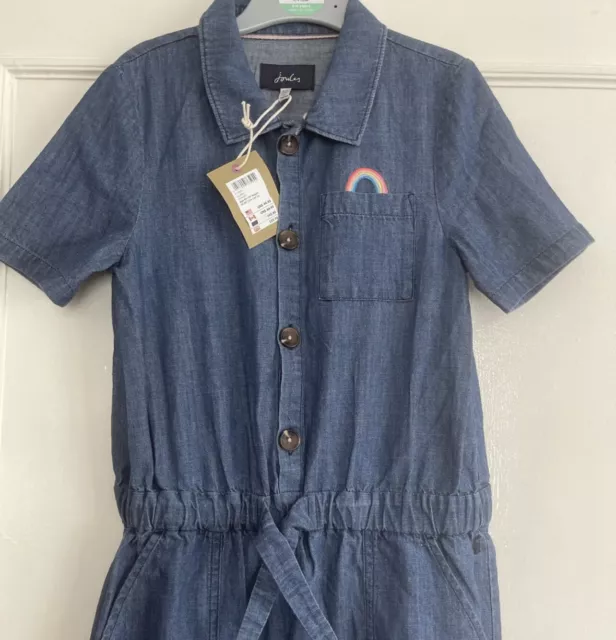 Tuta Chambray Joules Ragazze - Chambray -9-10 anni