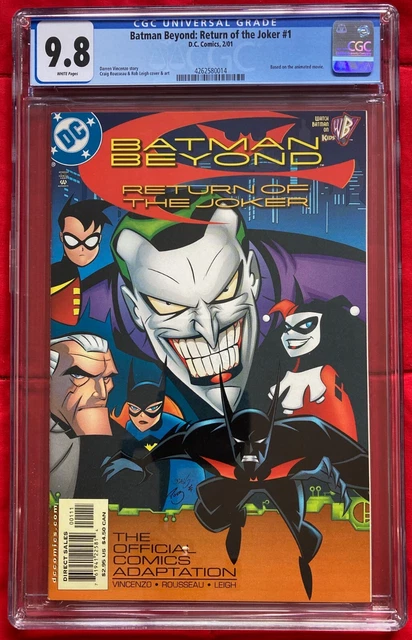 DC Batman Beyond: Return of the Joker #1 (2001) CGC 9.8 Movie Adaptation