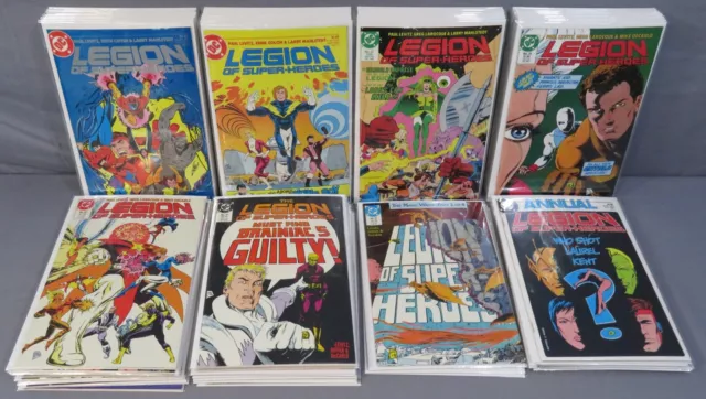 LEGION OF SUPER-HEROES #1-63 + Annuals 1-4 (Complete Full Run) DC Comics 1984
