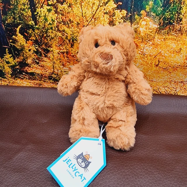 NEW JELLYCAT BARTHOLOMEW Bear Bag Charm Keyring Key Chain Plush Teddy
