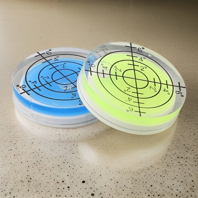 Niveau à Bulle Adhésif - Pour Accrocher Calendriers Et Miroirs Droit - 32x7mm