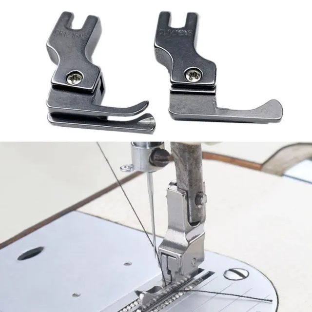Narrow Type Guide Presser Foot for Knitt and Thin Materials