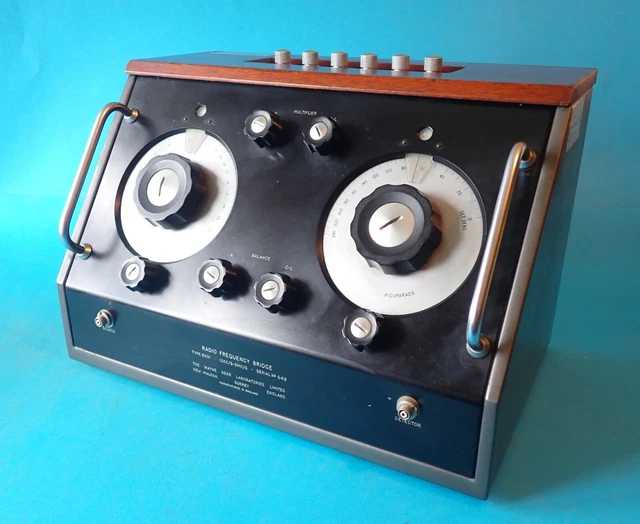 VINTAGE RADIO FREQUENCY BRIDGE Type B601 WAYNE KERR LABORATORIES