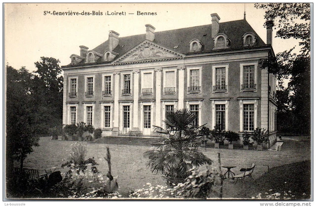 45 SAINT GENEVIEVE DES BOIS - the castle of Bennes