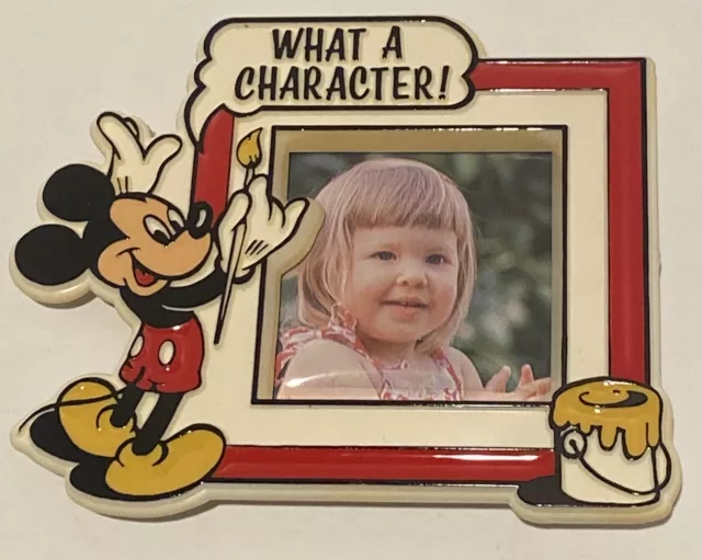 Marco de Mickey Mouse Personaje Vintage Auténtico Walt Disney Raro