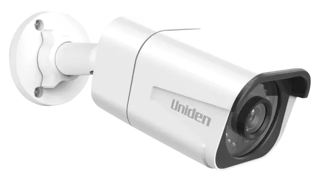 Uniden Smart 4K (8MP) Wired POE Bullet Security Camera with Ai Alerts