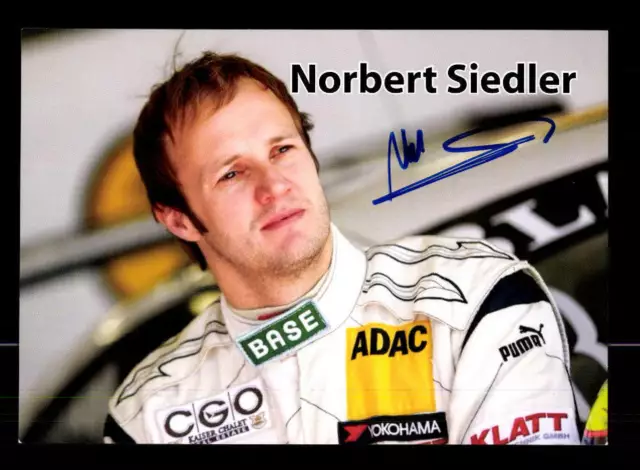 Norbert Siedler Autogrammkarte Original Signiert Motorsport + A 185864