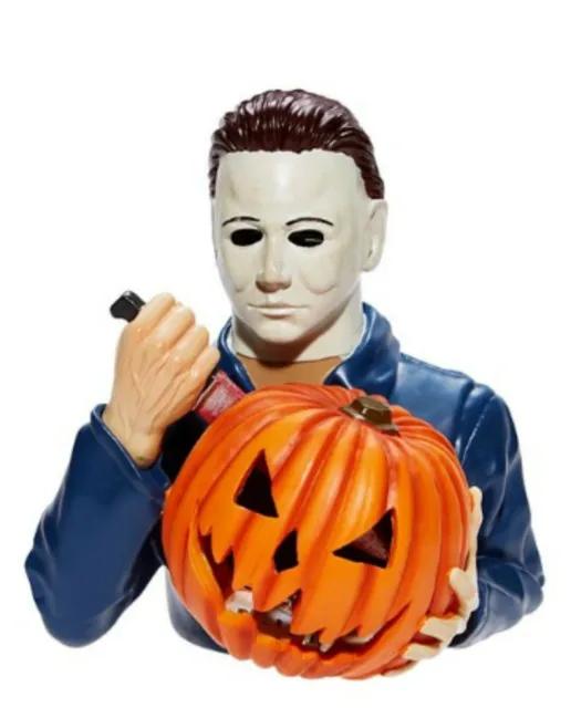 Michael Myers LED Light Up Mint New  Ceramic Statue Exclusive IN HAND Halloween
