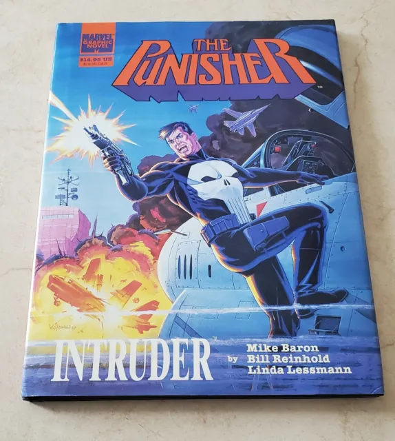 The Punisher: Intruder HC - Marvel Comics - 1989 SIGNED