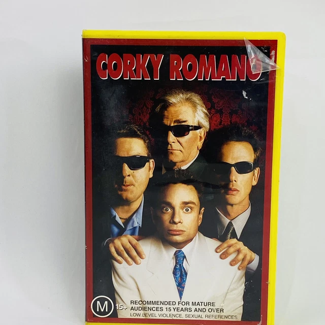 CORKY ROMANO COMEDY Mafia Movie Vintage ExRental Australian VHS Video