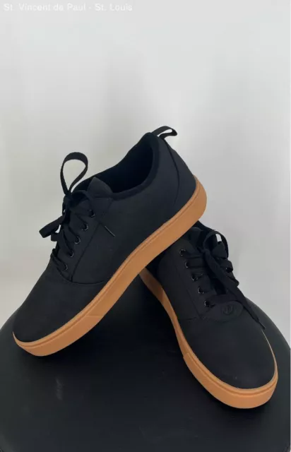 Heelys Launch Black Canvas Athletic Sneaker Shoe - w/ Accessories- Men's Size 11