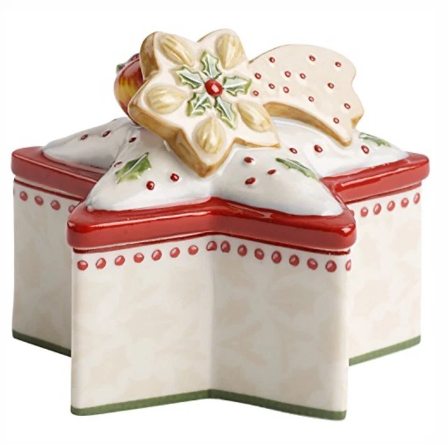 Boîte Décorative Villeroy & Boch Bakery Cupcake - Collection Noël, Neuve